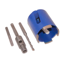 АЛМАЗНАЯ КОРОНКА БЕЗУДАРНАЯ ДЛЯ ПЕРФОРАТОРА SDS-PLUS 40мм АЛМАЗНАЯ КОРОНКА БЕЗУДАРНАЯ ДЛЯ ПЕРФОРАТОРА SDS-PLUS 40мм