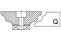 Профильная фреза сегментная гранит Q30 #0 Профильная фреза сегментная гранит Q30 #0