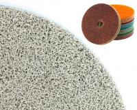 Полировальный диск для мрамора "Спонж" Д100 №10000 Полировальный диск для мрамора "Спонж" Д100 №10000