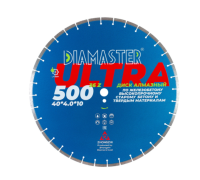 Диск алмазный отрезной сегментный Laser ULTRA 500*25,4*4,0 мм железобетон сухой-мокрый рез DIAMASTER