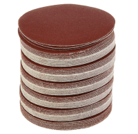 Круг абразивный шлифовальный на липучке Ø125 P120 (УПАКОВКА ПО 100ШТ) Круг абразивный шлифовальный на липучке Ø125 P120 (УПАКОВКА ПО 100ШТ)