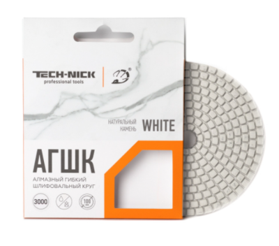Алмазный Гибкий Шлифовальный Круг WHITE TECH-NICK D100/№800