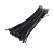 Стяжки нейлоновые 2.5x150мм хомуты 100шт.черные