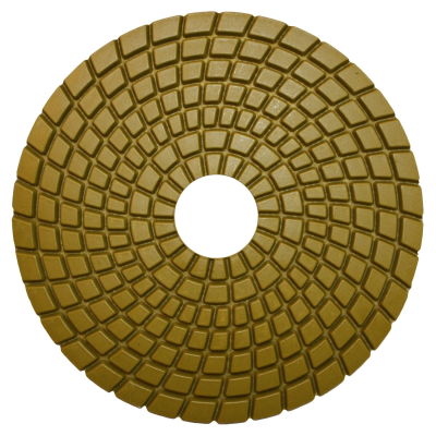 Диски полировальные эластичные PREMIUM W ALMIR D100/№1500 (Премиум W АЛМИР) для мрамора и гранита (с водяным охлаждением)